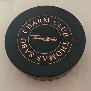 Thomas Sabo Black Gift Box with Rose Gold Logo